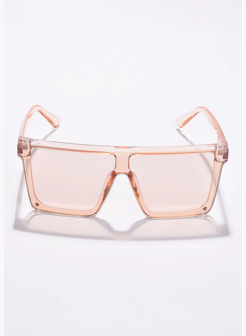 Haute Sauce Women Pink Lens Pink Wayfarer Sunglasses