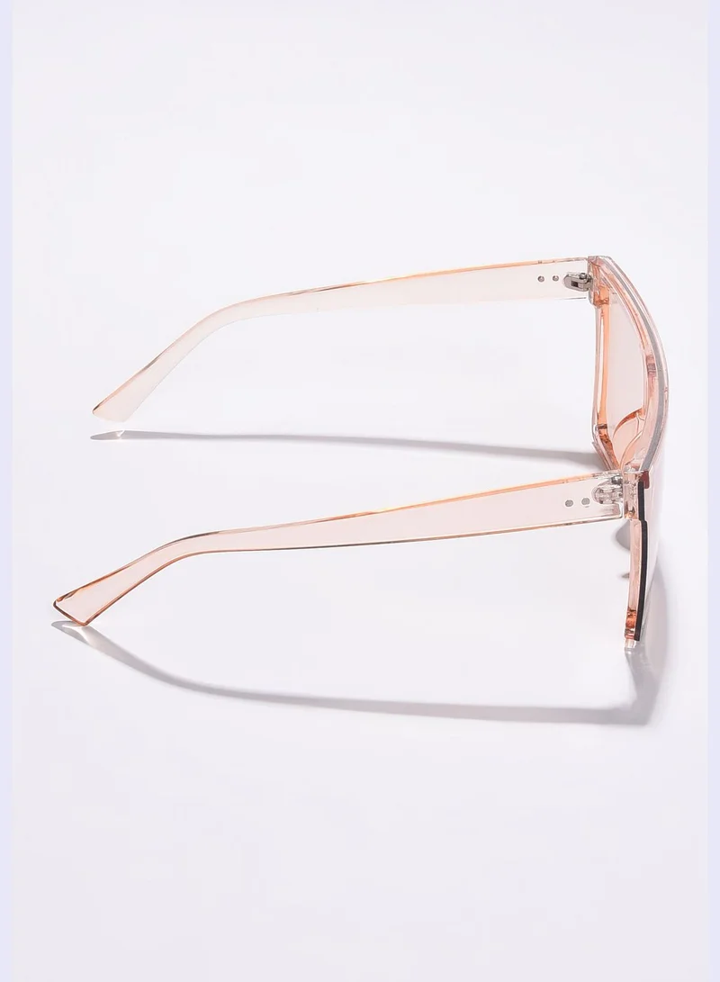 Haute Sauce Women Pink Lens Pink Wayfarer Sunglasses