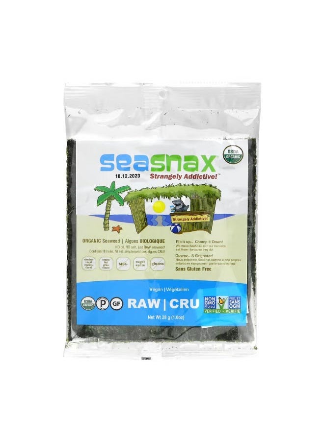 seasnax - Organic Seaweed 1 oz 28 g - Image 1