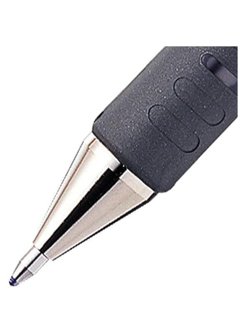 Pentel قلم حبر جل Hybrid Grip DX أزرق، عبوة من 12 قطعة - Image 3