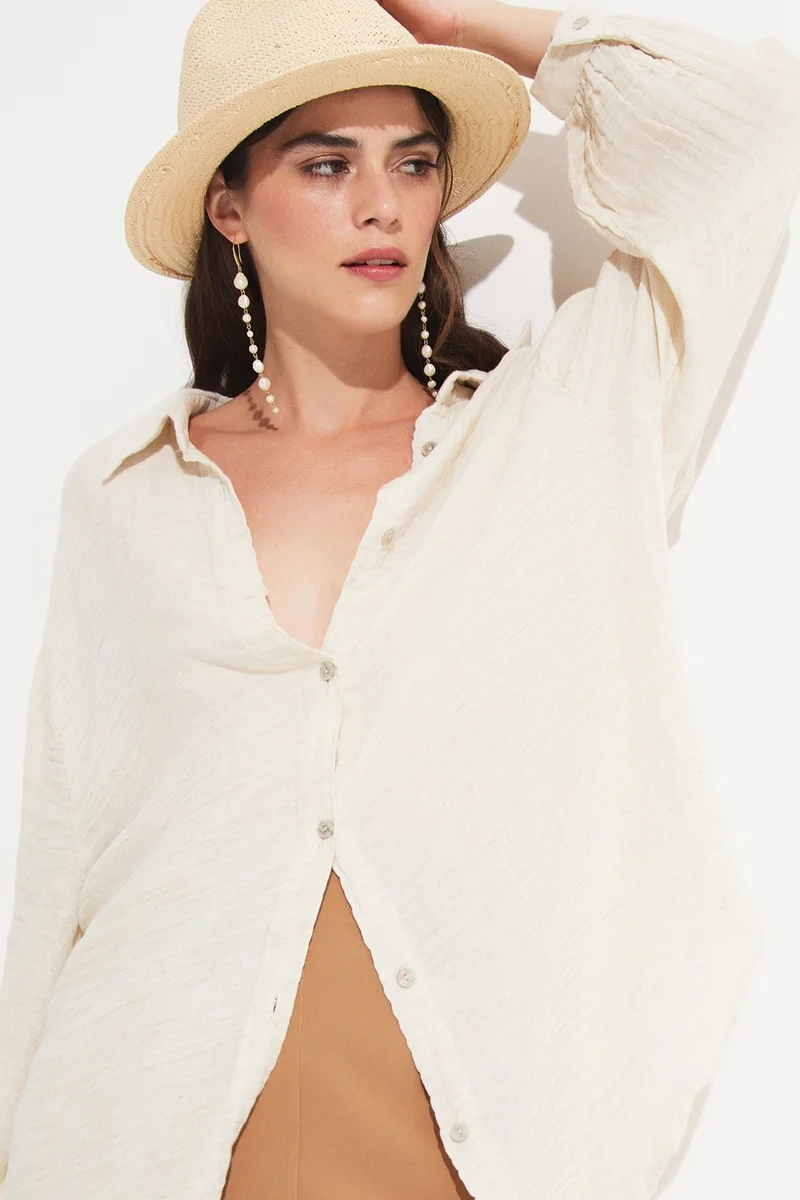 جون Women's Cotton Shirt