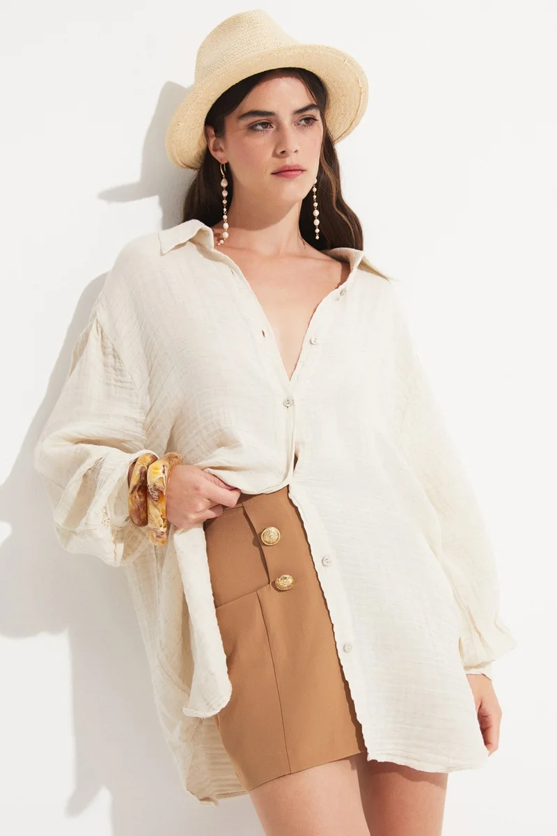 جون Women's Cotton Shirt
