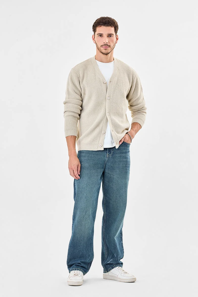 SNITCH Flat Knit Core Lab Cardigan