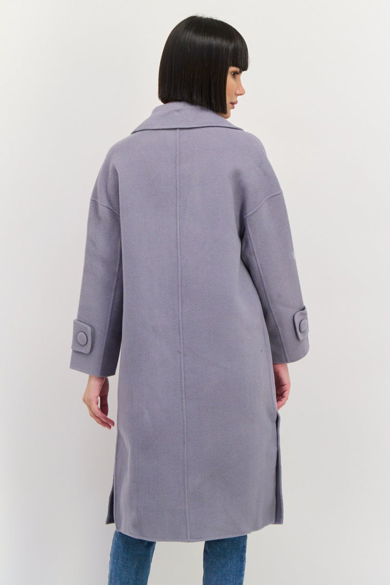 VERO MODA Women Heather Trench Coat, Grey  - Image 2