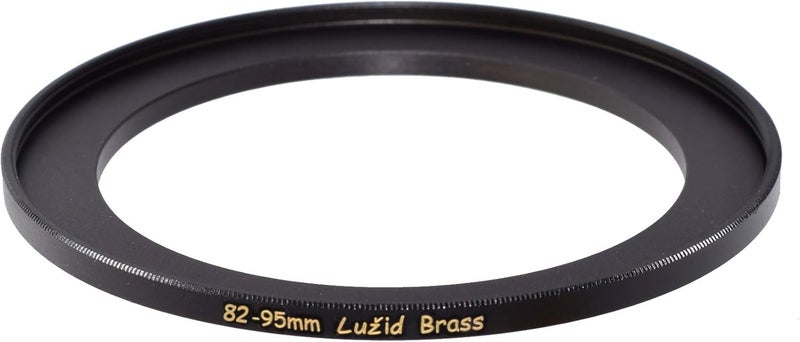 82mm to 95mm Brass Step Up Ring Filter Adapter Luzid (8295)