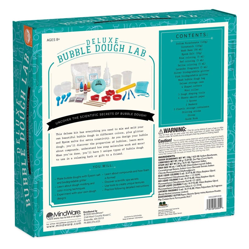 مايندوير أكاديمية العلوم: مختبر عجين الفقاعات الفاخرة | مربع متعدد الألوان | حزمة 1 - Image 4