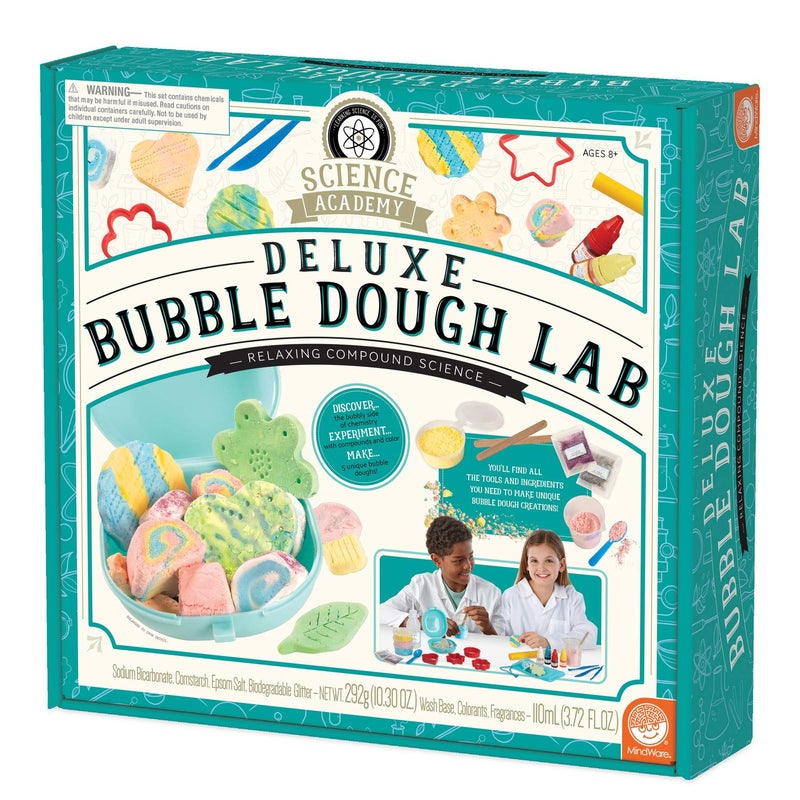 مايندوير أكاديمية العلوم: مختبر عجين الفقاعات الفاخرة | مربع متعدد الألوان | حزمة 1 - Image 5