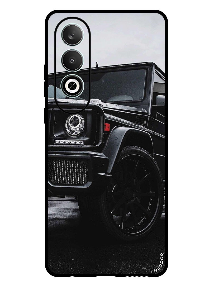 Theodor Protective Case Anti Scratch Shock Proof Bumper Cover For Oppo K12 Black Car - Image 1