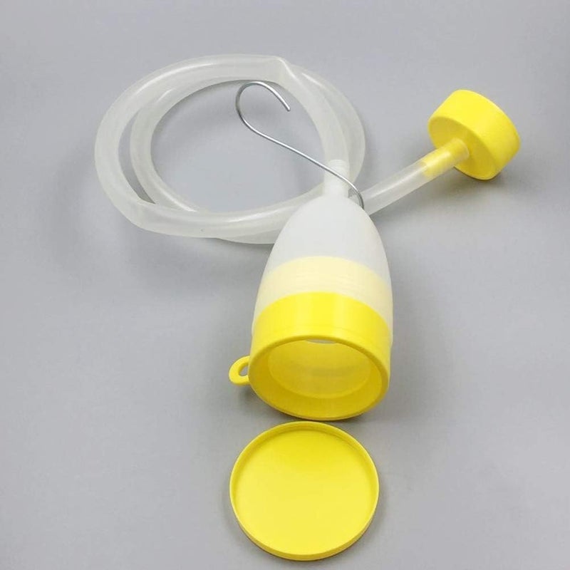 klarako 1700ML Men's Urine Bottle Portable Car Urinal Pee Bottle Emergency Toilet with Tube for Elderly Hospital Home Camping Car Travel - Image 3