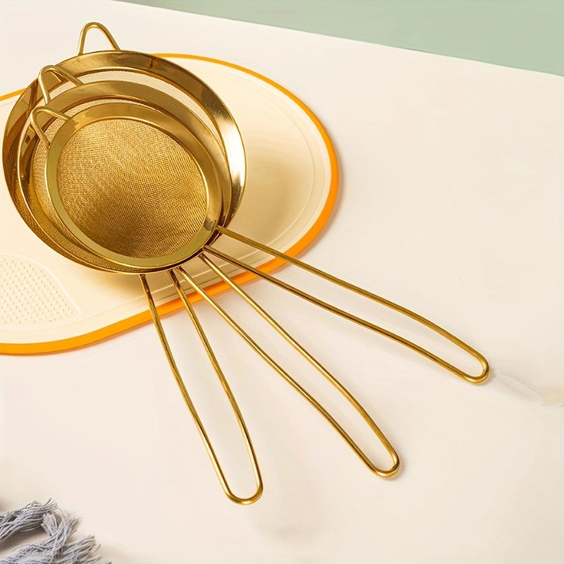 Cooking Essential Fine Mesh Skimmer Spoon Multi Purpose Stainless Steel Strainer Hot Pot Oil Separator Comfort Grip 1pc - Image 4