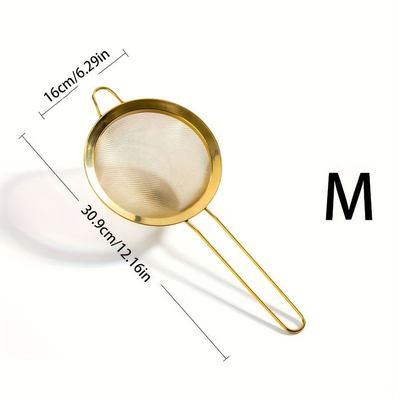 Cooking Essential Fine Mesh Skimmer Spoon Multi Purpose Stainless Steel Strainer Hot Pot Oil Separator Comfort Grip 1pc - Image 3