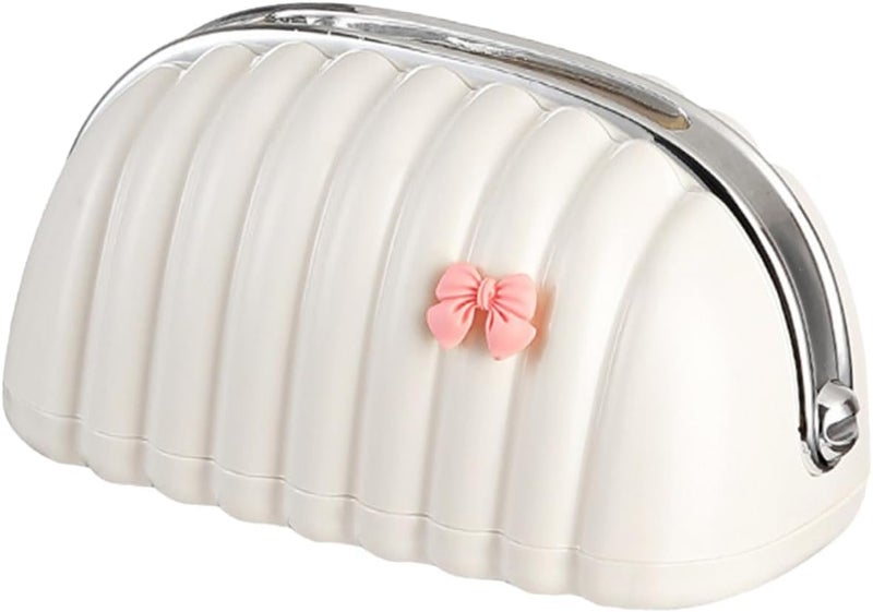 Tissue Box Shell Spring Tissue Box Napkin Tissues Organizer Modern Home Decor Tissue Dispenser Lliving Room Napkin Storage Box - Image 1