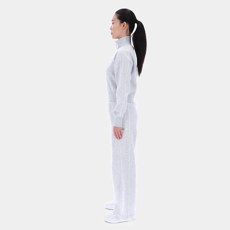 Reebok Silver Marl Reebok Brooklyn Cropped Bomber Women's Jacket - Silver Marl for Women | Best Price UAE