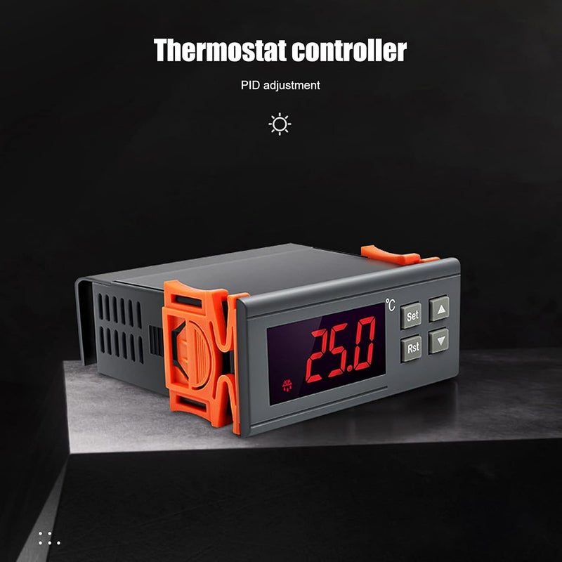 Zerodis Digital Temperature Controller, -10~100℃ Electronic Temperature Controller Display Intelligent Temperature for Pet and Breeding Freezer - Image 3