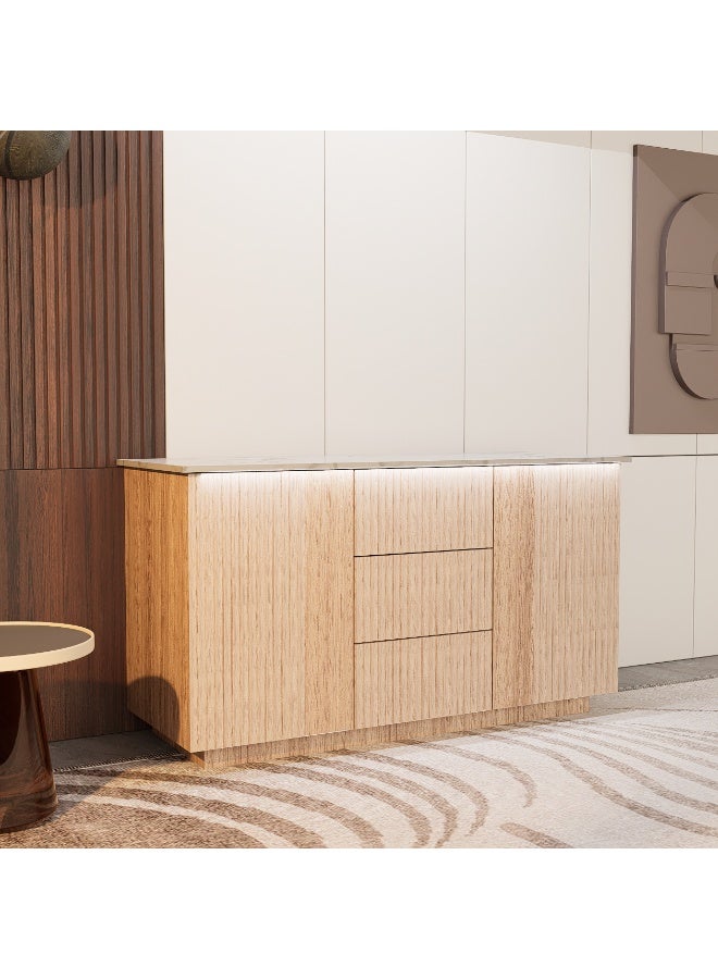 كوفي وورلد ركن القهوة بنقشات دائرية باضاءة مخفية - Image 3