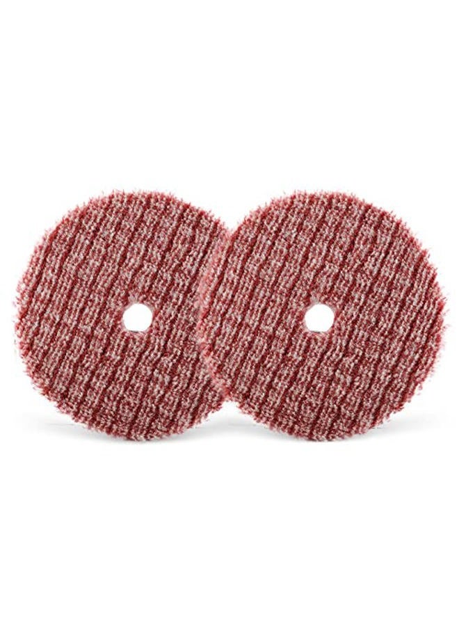 SPTA Wool Polishing Pads, 2Pcs 5 Inch (125mm) Wool Cutting Pad, Short Hair Wool Buffing and Polishing Pad Set, Wool Buffing Wheel for Heavy Cut for 5 Inch Car Polisher Polishing, Buffing and Cutting - Image 2