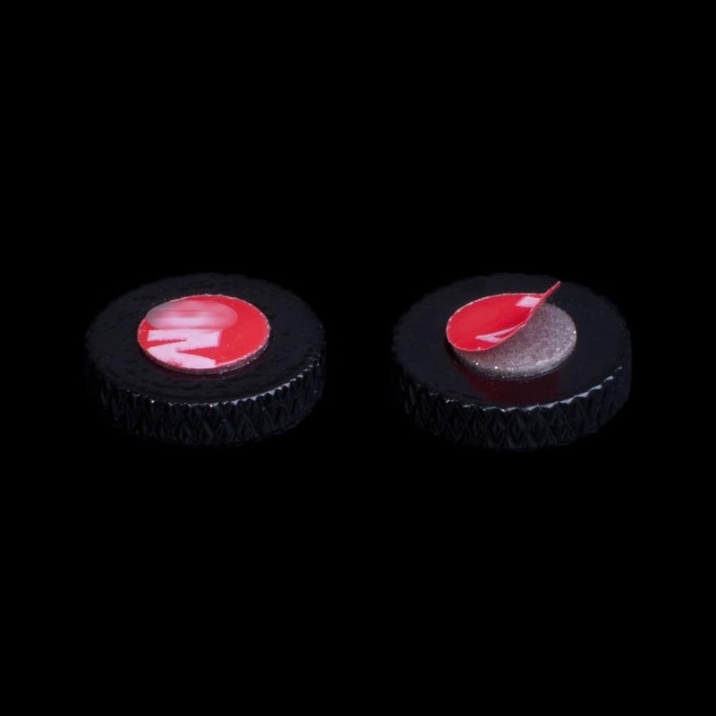 VKO Camera Soft Release Shutter Button Cap for GFX 50S 50R X-H1 X-T1 X-T200 X-T100 XF10 X-A7 X-A5 X-A20 X70 Flat Surface Cameras Shutter Button Black(2 Pack) - Image 2