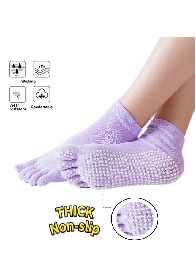 Generic Anti-Skid Breathable Fitness Yoga Socks  - Image 2