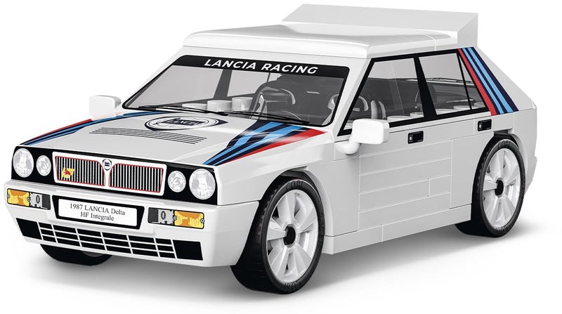 COBI Lancia Delta HF Integrale Vehicle Building Set 63 Pieces - Image 4