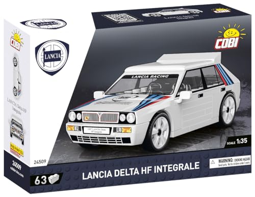 COBI Lancia Delta HF Integrale Vehicle Building Set 63 Pieces - Image 5