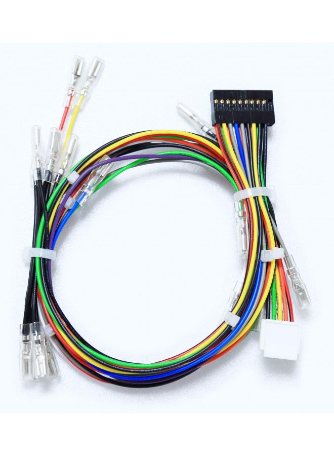 Brook Fighting Board Cable - 20-Pin Button and Joystick Harness with 4-Pin Button Harness, Button Joystick Harness DIY Builds/Arcade Stick/Fighting Board Accessories - Image 2