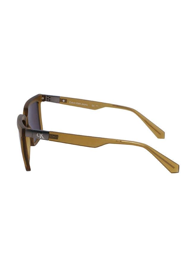 Calvin Klein Jeans Unisex UV Protection Square Sunglasses - CKJ23659S-309-5518 - Lens Size: 55 Mm - Image 2