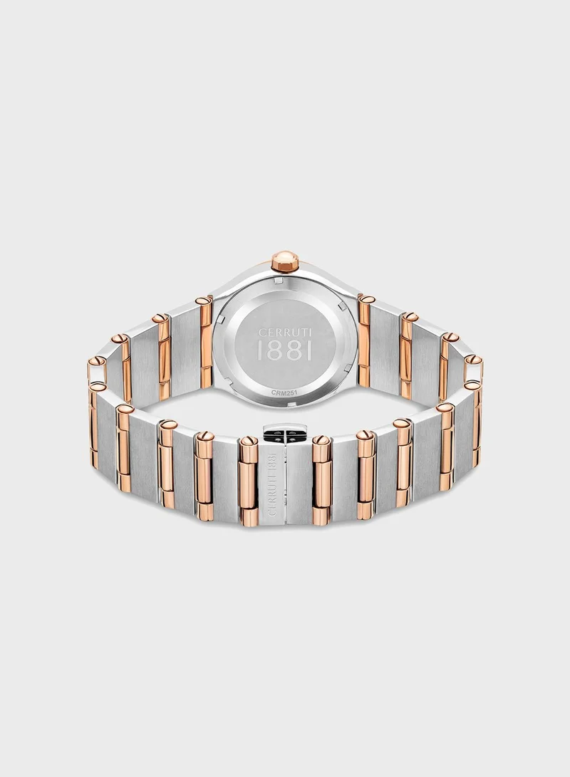 CERRUTI 1881 Steel Strap Analog Watch