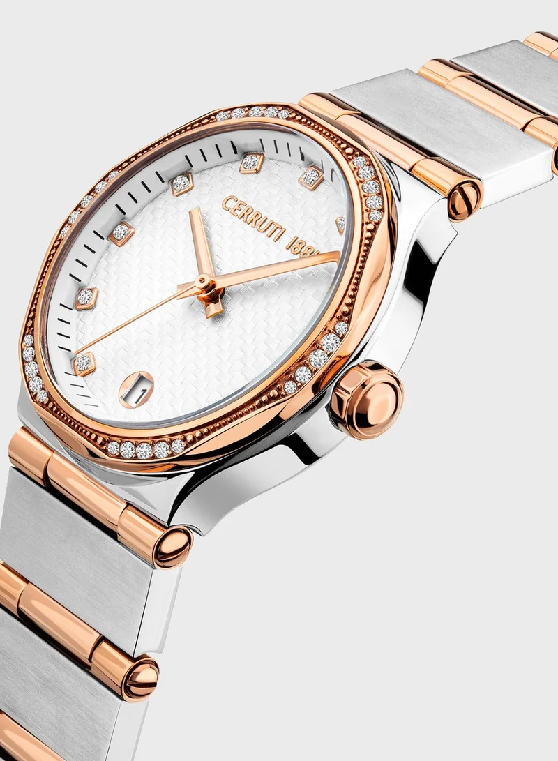 CERRUTI 1881 Steel Strap Analog Watch