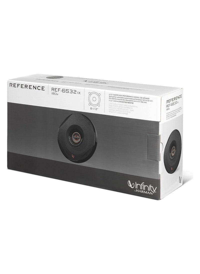 Infinity - Infinity Reference 6532Ix 6-1/2" 2-Way Car Speakers - Pair, 6.5 Inch - Image 1