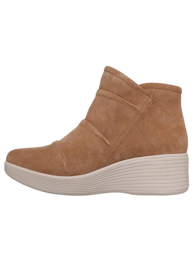 SKECHERS حذاء كاحل خفيف متوازي للنساء، كستنائي، 38 EU - Image 2