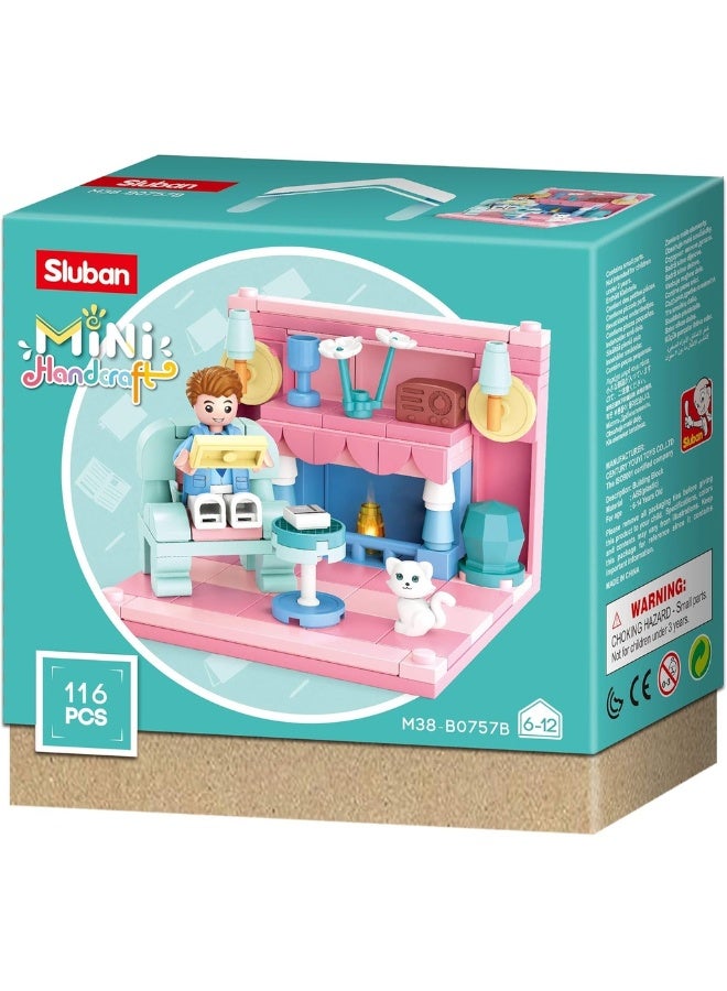 Sluban Sluban - Mini Handcraft Living Room 116 Pieces - M38-B0757B 