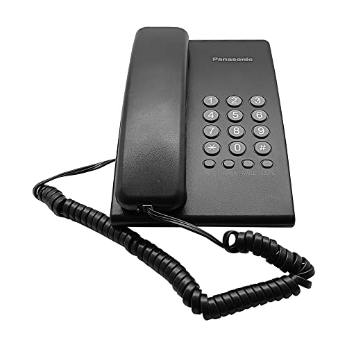 Panasonic KX-TS400SX Integrated Corded Telephone System, Black - Image 1