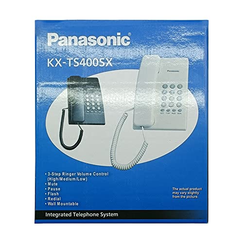 Panasonic KX-TS400SX Integrated Corded Telephone System, Black - Image 3