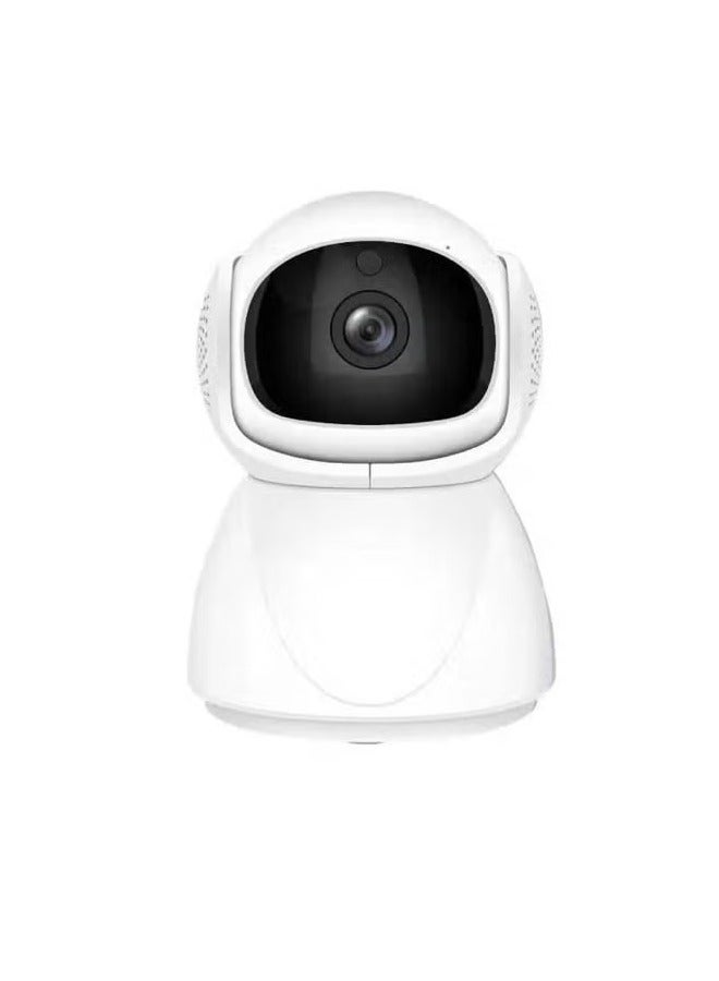Ru'ya 1080p Wifi Smart Camera, 360 Degree Home Security Camera, Intelligent Surveillance Camera With Night Vision Two Way Audio Wireless Camera For Home Office, (1pc, White) - Image 1