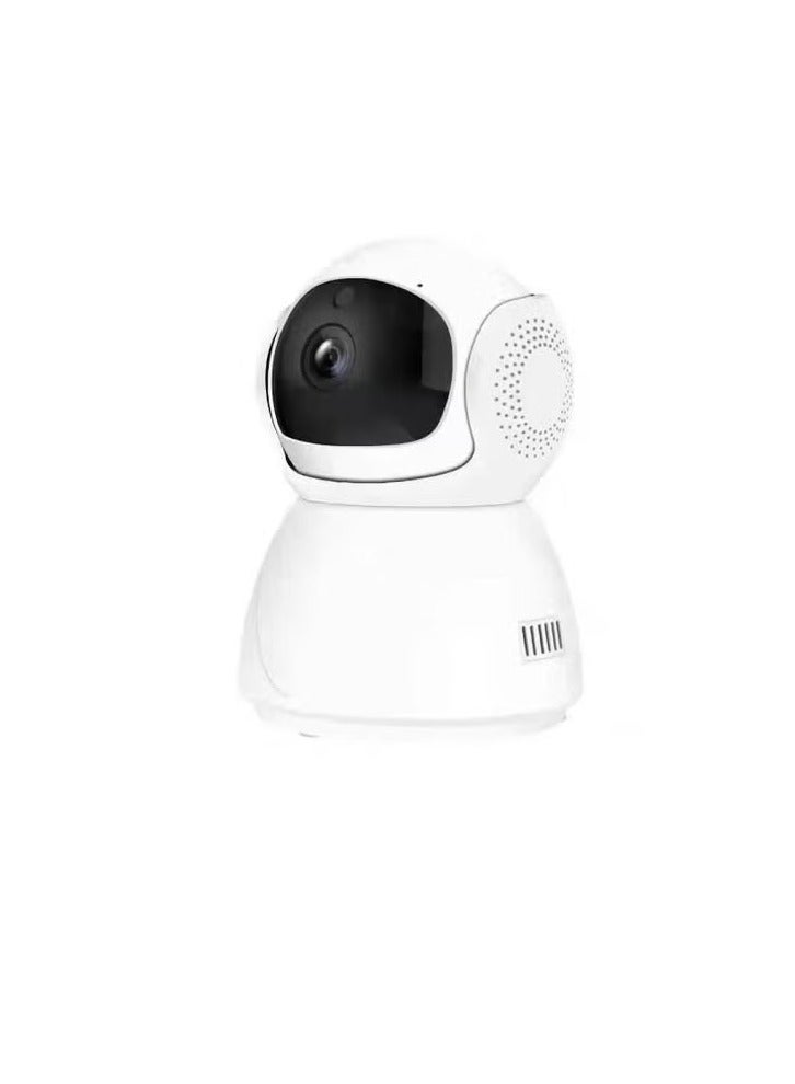 Ru'ya 1080p Wifi Smart Camera, 360 Degree Home Security Camera, Intelligent Surveillance Camera With Night Vision Two Way Audio Wireless Camera For Home Office, (1pc, White) - Image 2