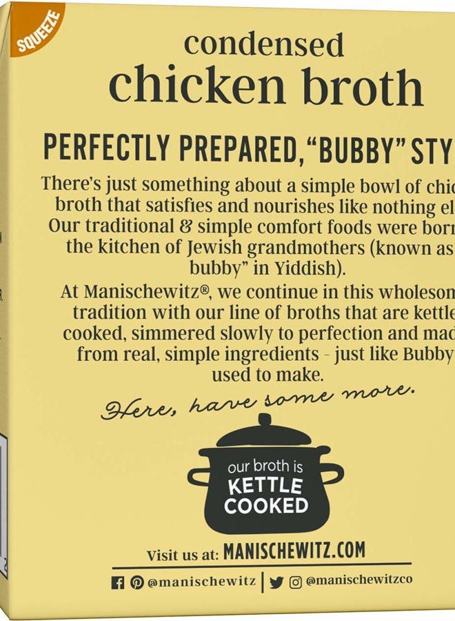 MANISCHEWITZ Chicken Broth 12oz (3 Pack), Flavorful, Kettle Cooked, Slowly Simmered, Kosher for Passover - Image 3