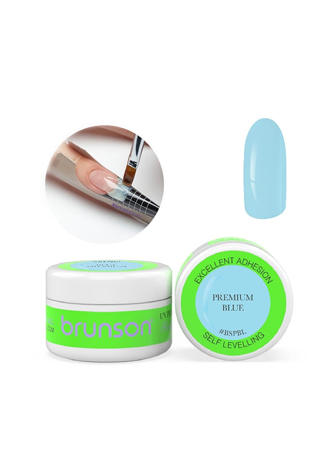 brunson جل بناء صلب لنحت الأظافر 30 مل جل نحت الأظافر ذاتي التسوية غير لزج جل بناء صلب للأظافر جل تمديد الأظافر الصلبة جل نحت ثلاثي الأبعاد لتصميم فن الأظافر مانكير صالون فن الأظافر