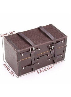 Dollhouse Miniature Doll Furniture Accessories 1:12 Dollhouse Miniature Vintage Brown Lugguage Box Trunk Case Bag Can Open And Close Retro Elegant Vivid - pzsku/ZCF42D205BE8AFBEA0BD7Z/45/_/1692164833/955a2791-3dc7-4313-bae9-1a53cd742af8