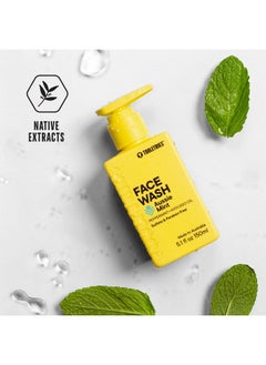 TOOLETRIES Tooletries - Hydrating Men’s Face Wash - Aussie Mint Scent - Sulphate Free, Paraben Free - Moisturising with Peppermint & Avocado Oil - Naturally Foaming, Deep Cleansing - 150ml  - Image 5