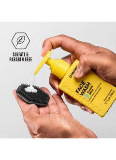 TOOLETRIES Tooletries - Hydrating Men’s Face Wash - Aussie Mint Scent - Sulphate Free, Paraben Free - Moisturising with Peppermint & Avocado Oil - Naturally Foaming, Deep Cleansing - 150ml  - Image 4