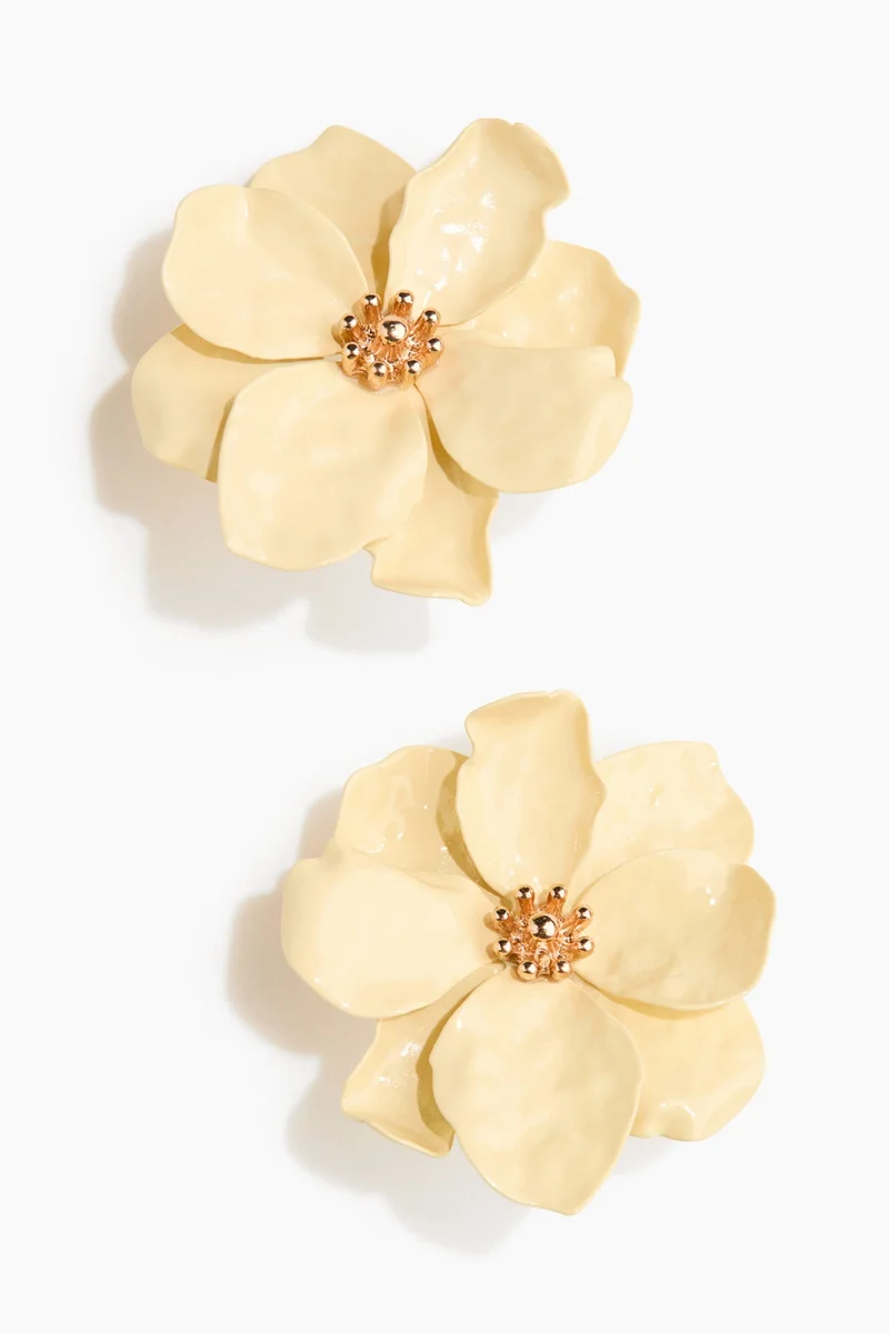 H&M Flower-shaped earrings