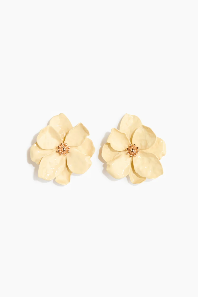 H&M Flower-shaped earrings