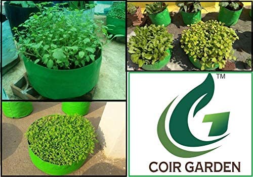 COIR GARDEN HDPE Grow Bags (18x6 inch, Pack of 5) - Image 2
