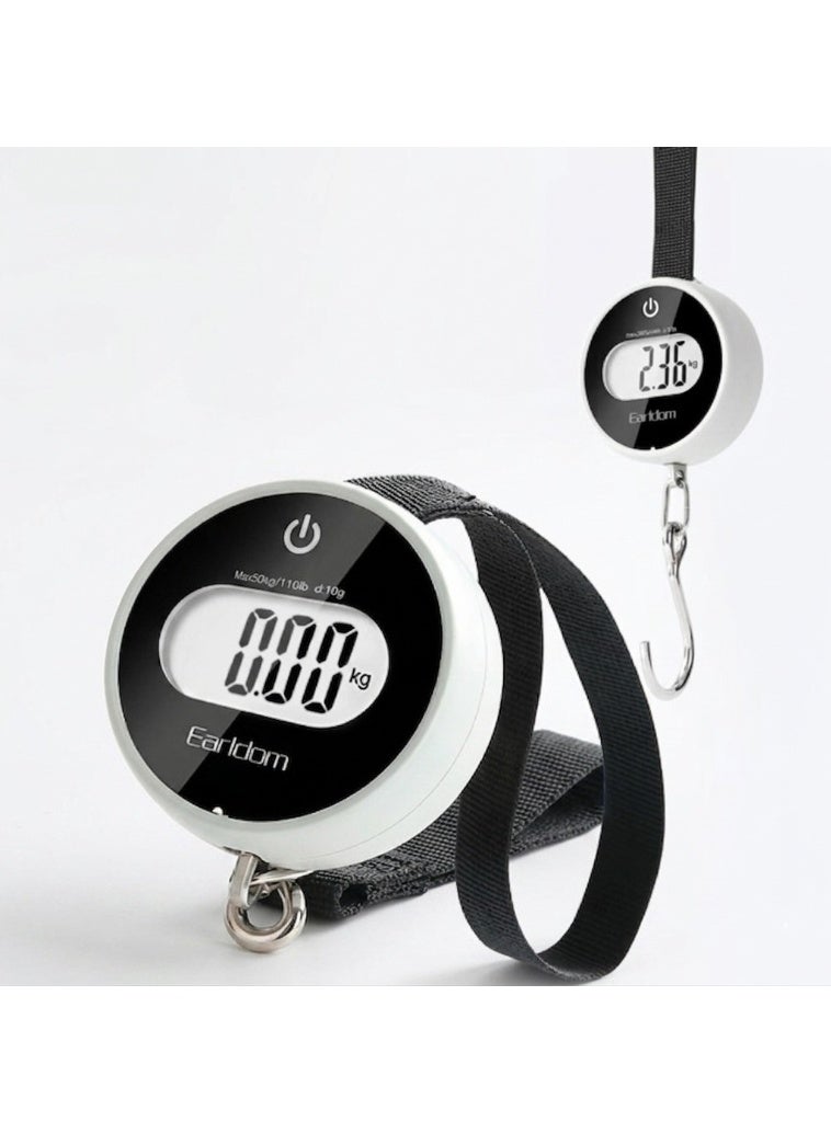 Earldom - Mini Digital Scale - Large Screen  - ES01 - White - Image 1