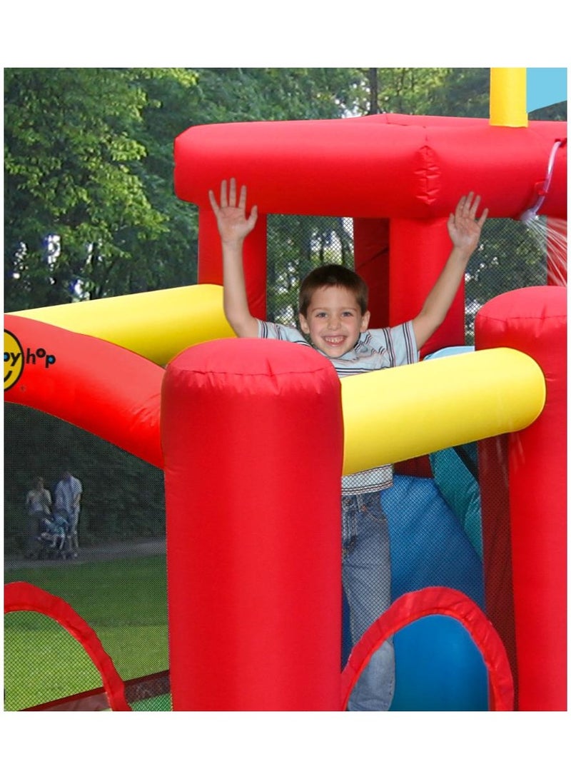 Happy Hop Play Center + Water Slide 440x330x235cm | Inflatable Bouncer | Inflatable Water Park with Air Blower | Jumping Castle for Outdoor Play | Water Play Adventure | Suitable for Ages 3+ - Image 5