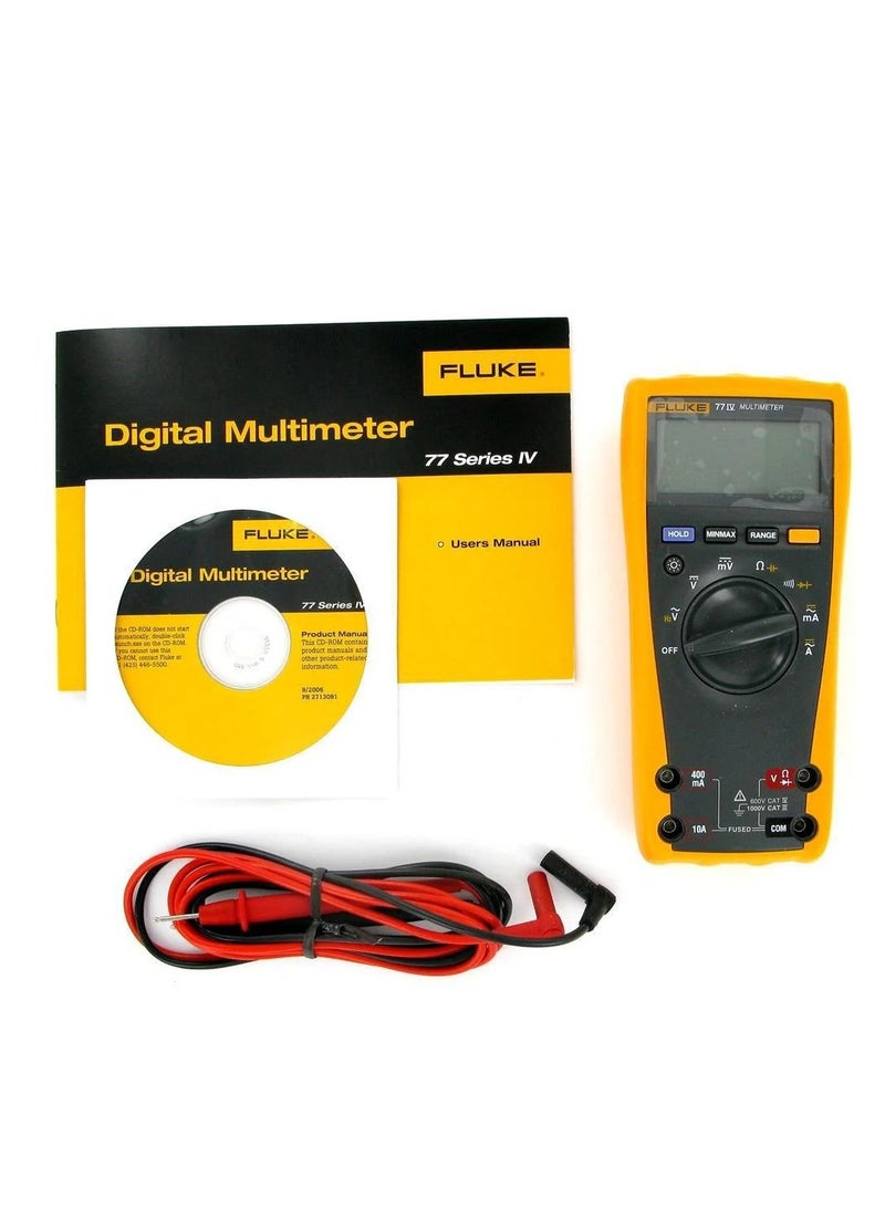Fluke 77 IV Versatile Digital Multimeter for Automotive and Field Service - Image 3