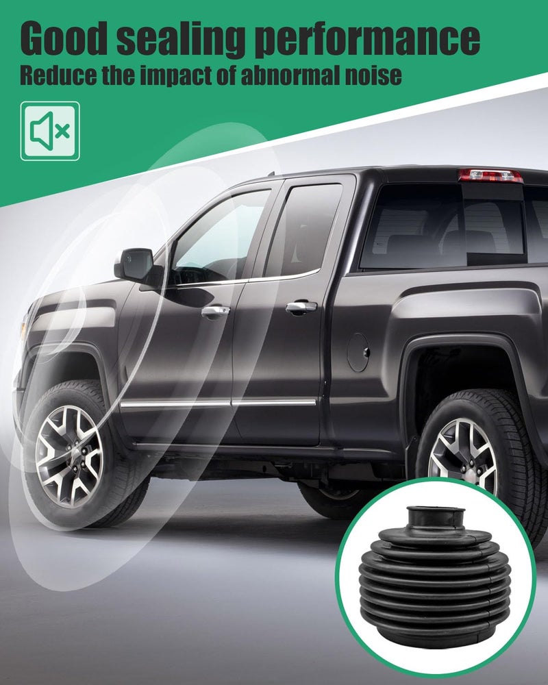 HUQUZN Intermediate Steering Shaft Coupler Boot Fit for Cadillac Chevrolet GMC Models 19210226 84386512 Replace 19177403 - Image 5