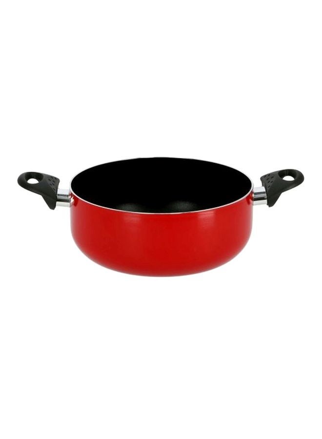 Royalford Casserole Dish With Glass Lid Red - Image 2