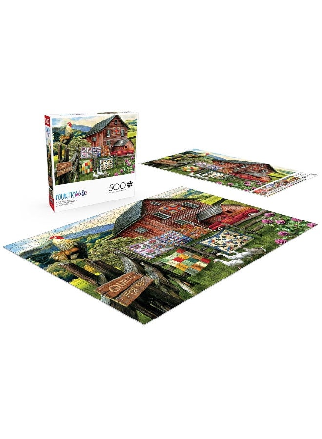 Buffalo Games - Tom Wood - A Little Bit of Heaven - 500 Piece Jigsaw Puzzle for Adults Challenging Puzzle Perfect for Game Nights - Image 5