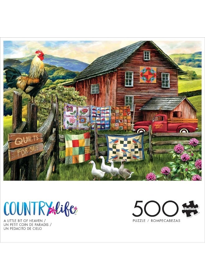 Buffalo Games - Tom Wood - A Little Bit of Heaven - 500 Piece Jigsaw Puzzle for Adults Challenging Puzzle Perfect for Game Nights - Image 3